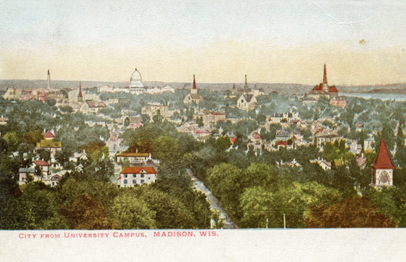 City from University Campus, Madison, WI - Carey's Emporium