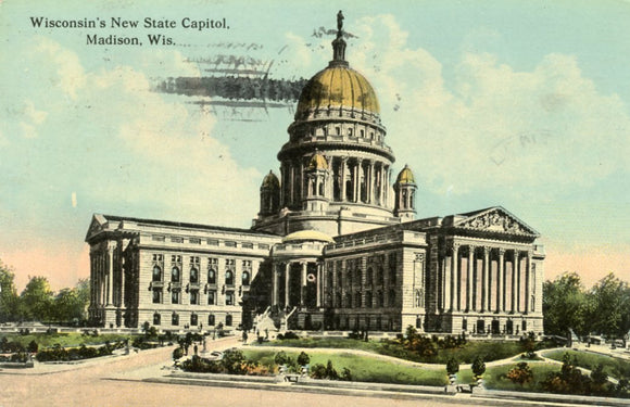 Wisconsin's New State Capitol, Madison, WI - Carey's Emporium
