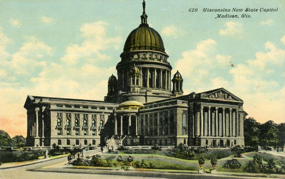 Wisconsins New State Capitol, Madison, WI - Carey's Emporium