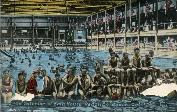 Interior of Bath House, Redondo Beach, CA - Carey's Emporium