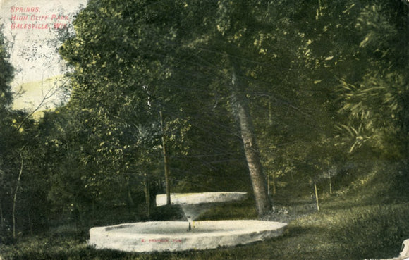 Springs, High Cliff Park, Galesville, WI - Carey's Emporium