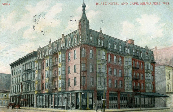 Blatz Hotel and Cafe, Milwaukee, WI - Carey's Emporium