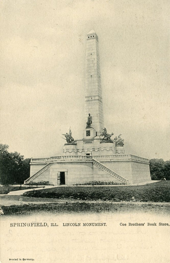 Lincoln Monument, Springfield, IL - Carey's Emporium