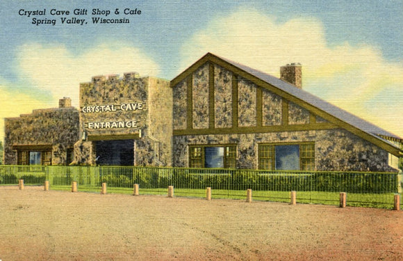 Crystal Cave Gift Shop and Cafe, Spring Valley, WI - Carey's Emporium