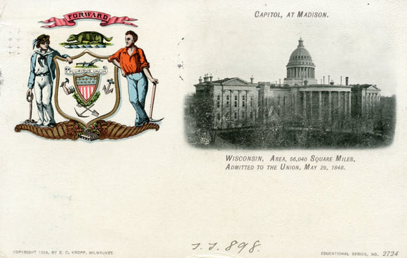 Capitol, at Madison, WI - Carey's Emporium