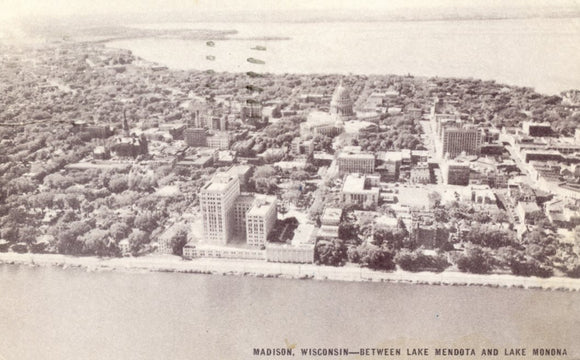 Between Lake Mendota and Lake Monona, Madison, WI - Carey's Emporium