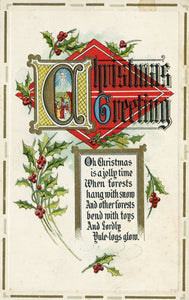 Christmas Greeting - Carey's Emporium