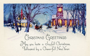 Christmas Greetings May you have a Joy-full Christmas, Followed by a Cheer-full New Year - Carey's Emporium