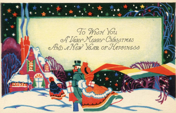 To Wish You A Very Merry Christmas And a New Year of Happiness - Carey's Emporium