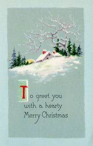 To greet you with a hearty Merry Christmas - Carey's Emporium