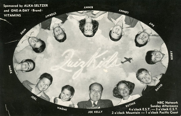 Quiz Kids Radio and TV Show - Carey's Emporium