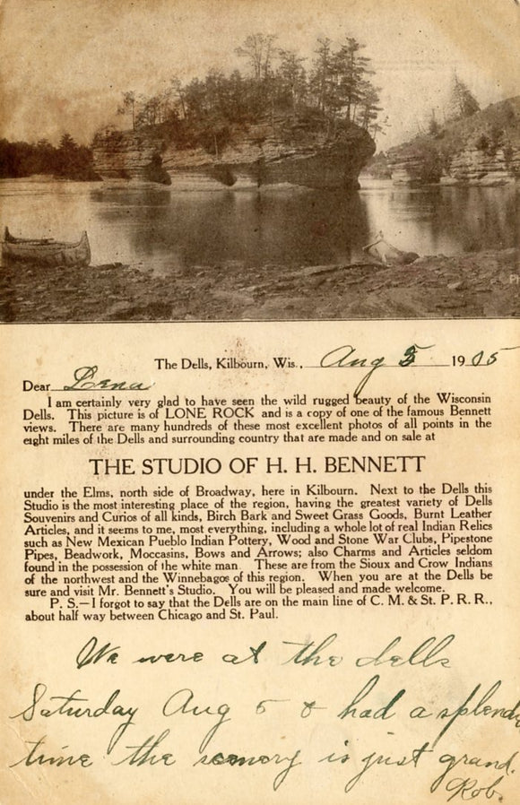 The Studio of H. H. Bennett, Kilbourn, WI - Carey's Emporium