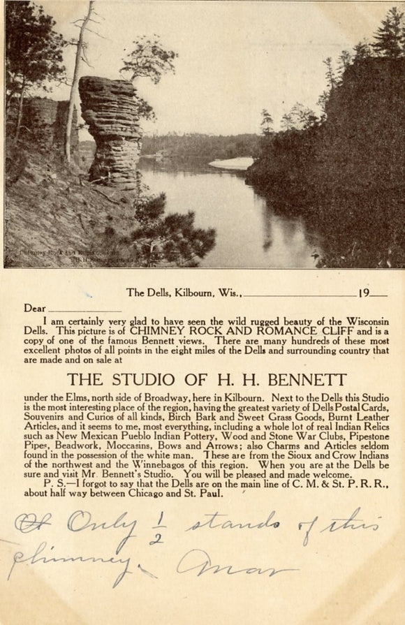 The Studio of H. H. Bennett, Kilbourn, WI - Carey's Emporium