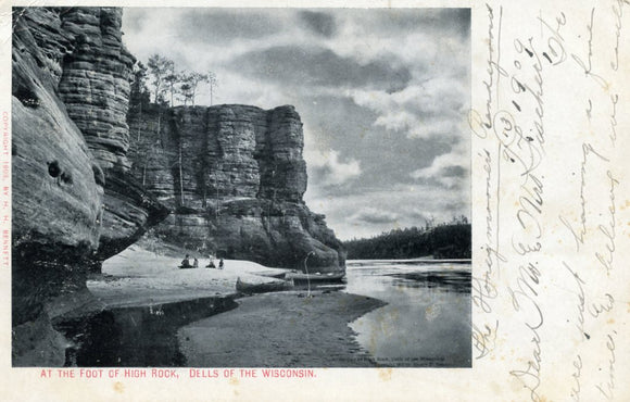 At the Foot of High Rock, Dells of the Wisconsin, WI - Carey's Emporium