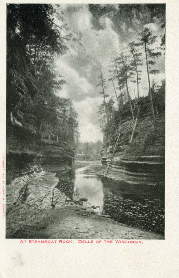 At Steamboat Rock, Dells of the Wisconsin, WI - Carey's Emporium