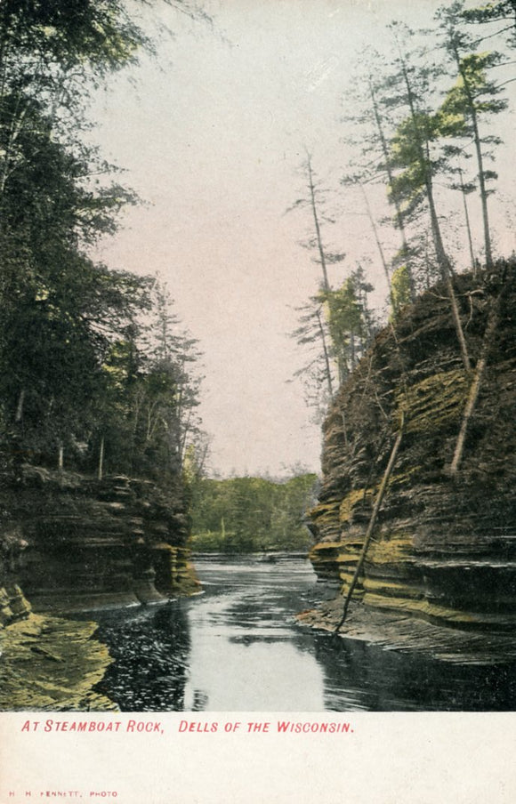 At Steamboat Rock, Dells of the Wisconsin, WI - Carey's Emporium