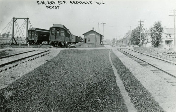 C. M. and St. P. Depot, Granville, WI - Carey's Emporium