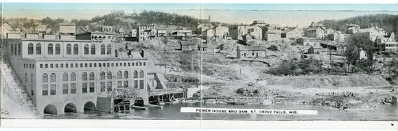 Power House and Dam, St. Croix Falls, WI - Carey's Emporium