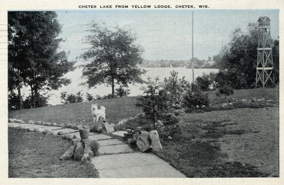 Chetek Lake from Yellow Lodge, Chetek, WI - Carey's Emporium