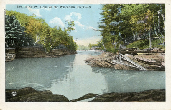 Devil's Elbow, Dells of the Wisconsin River, WI - Carey's Emporium