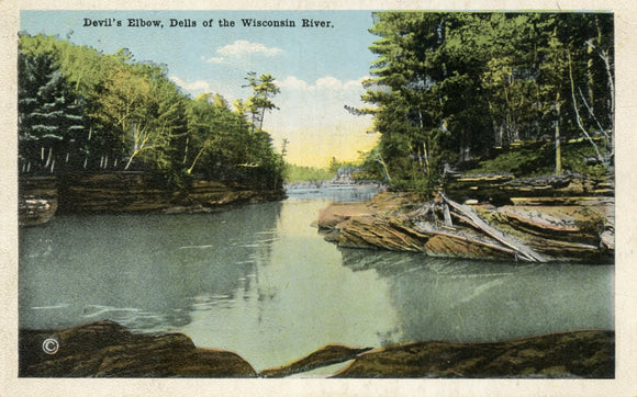 Devil's Elbow, Dells of the Wisconsin River, WI - Carey's Emporium