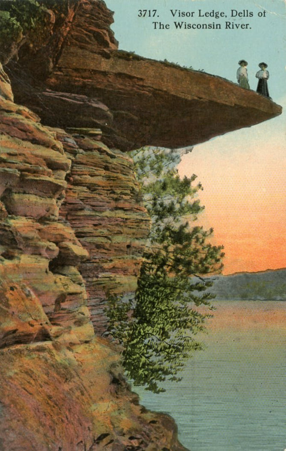 Visor Ledge, Dells of the Wisconsin River, WI - Carey's Emporium