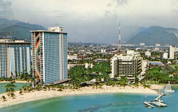 Hilton Hawaiian Village, 2005 Kalia Road, Waikiki Beach, Honolulu, HI - Carey's Emporium
