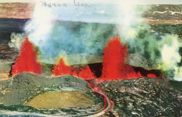 Eruption of Mauna Loa Volcano - Carey's Emporium
