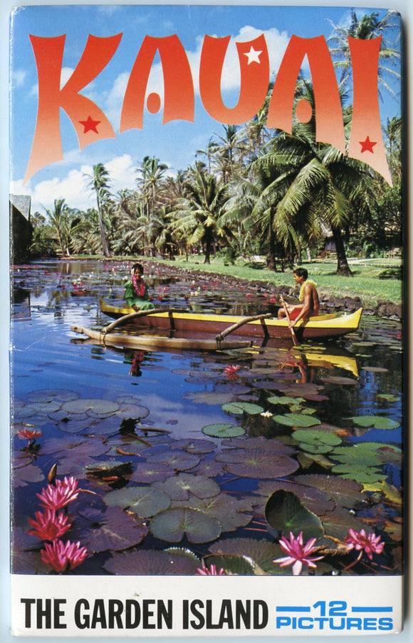 Garden Island, Kauai, HI Souvenir Folder - Carey's Emporium