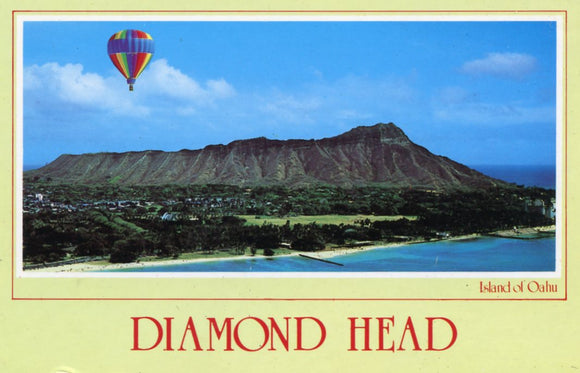 Diamond Head, Honolulu, Island of Oahu, HI - Carey's Emporium