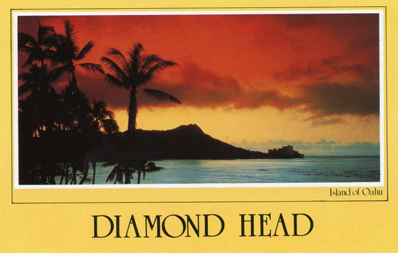 Diamond Head, Island of Oahu, Honolulu, HI - Carey's Emporium