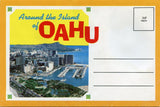 Around the Island of Oahu Souvenir Folder - Carey's Emporium