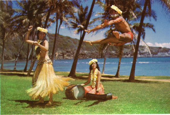 The Fast Action of Tahitian Dancers, all done to their rhythmic beat - Carey's Emporium