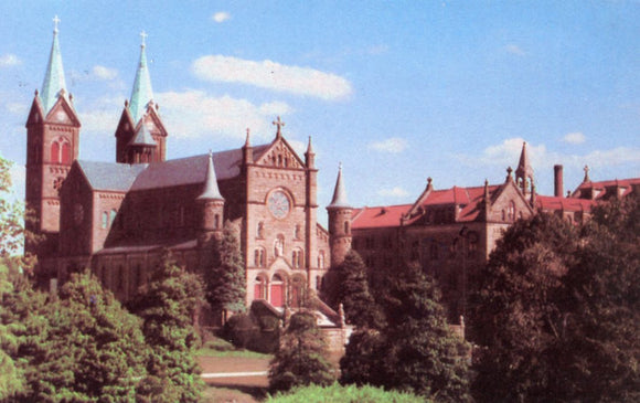 View of St. Meinrad Archabbey Church and Seminary from Northwest - Carey's Emporium
