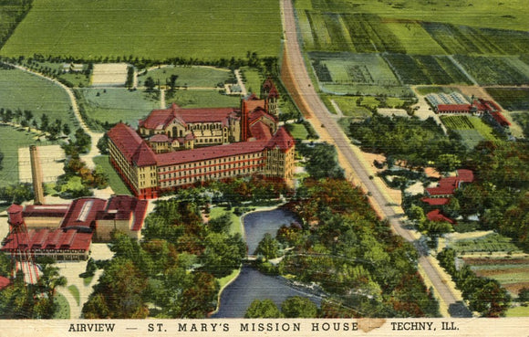 Airview, St. Mary's Mission House, Techny, IL - Carey's Emporium