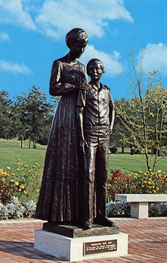 Preparing Her Son, Monument to Women, Nauvoo, IL - Carey's Emporium