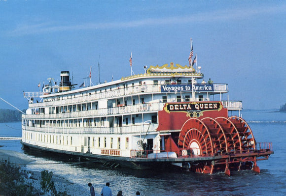 Mississippi River Reflections, S. S. Delta Queen - Carey's Emporium