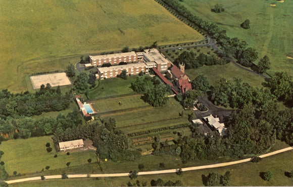 Aerial View, Loretto Convent, Wheaton, IL - Carey's Emporium