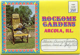 Rockome Gardens, Arcola, IL Souvenir Folder - Carey's Emporium