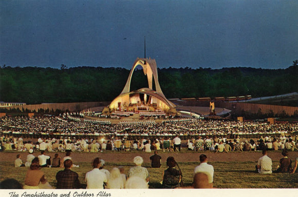 The Amphitheatre and Outdoor Altar, Shrine of Our Lady of the Snows, Belleville, IL - Carey's Emporium