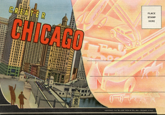 Greater Chicago Souvenir Folder - Carey's Emporium