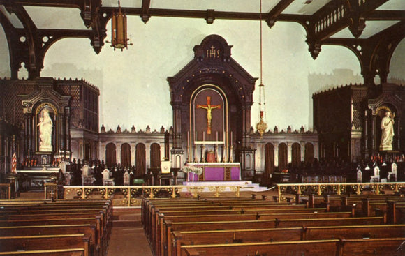 Upper Church, Old Saint Mary's, Paulist Fathers, 911 South Wabash Avenue, Chicago, IL - Carey's Emporium