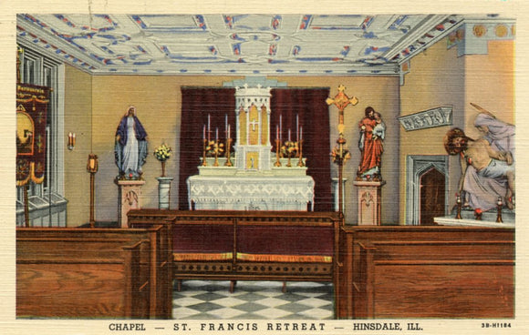 Chapel, St. Francis Retreat, Hinsdale, IL - Carey's Emporium