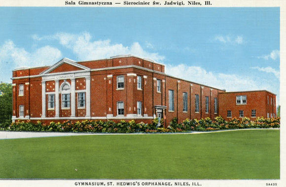 Gymnasium, St. Hedwig's Orphanage, Niles, IL - Carey's Emporium