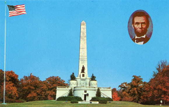 Lincoln Monument, Land of Lincoln, Springfield, IL - Carey's Emporium
