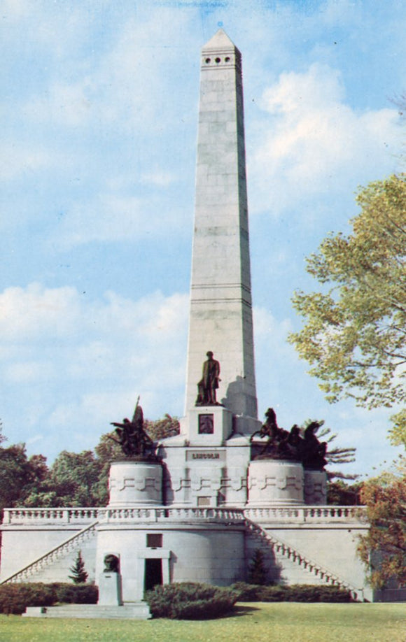 Lincoln's Tomb in Oak Ridge Cemetery, Springfield, IL - Carey's Emporium