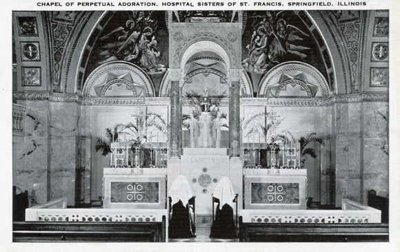 Chapel of Perpetual Adoration, Hospital Sisters of St. Francis, Springfield, IL - Carey's Emporium