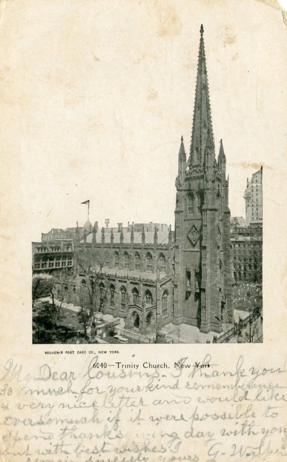 Trinity Church, New York, NY - Carey's Emporium