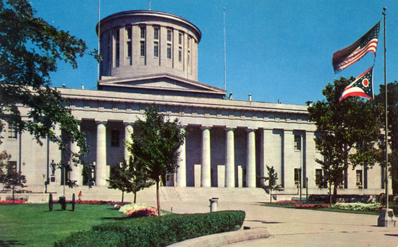 The Ohio State Capitol Building in the Center of Downtown Columbus, OH - Carey's Emporium
