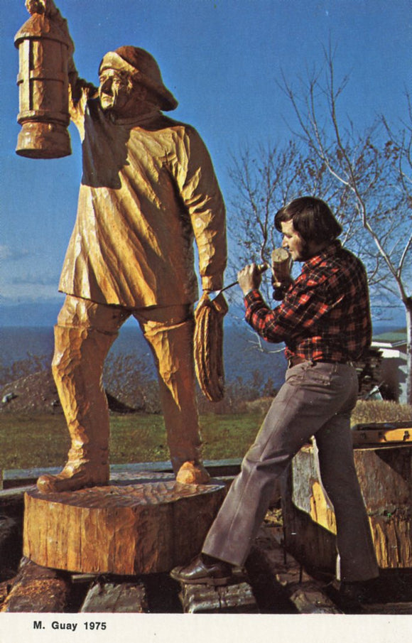 A L'Atelier d'Art Marcel Guay, St. Jean Port-Joli, 490 Avenue De Gaspe, Quebec, Canada - Carey's Emporium